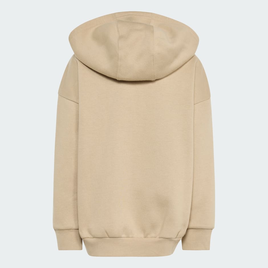 Set cu hanorac supradimensionat și pantaloni cu tiv deschis