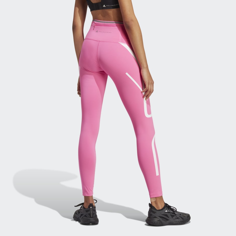 adidas adidas by Stella McCartney TruePace Running Leggings - Pink ...