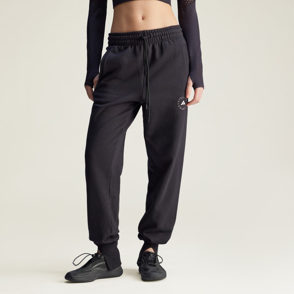 Pantaloni de trening cu manșete despicate adidas by Stella McCartney