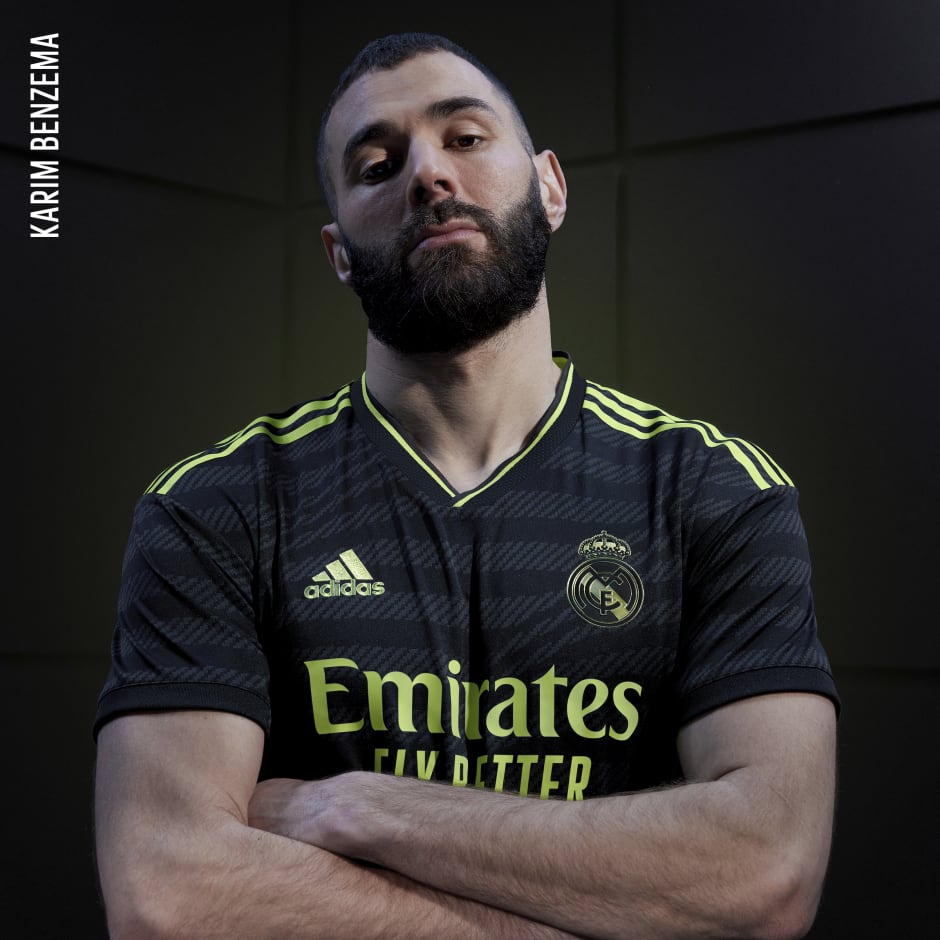 ADIDAS REAL MADRID 22/23 THIRD AUTHENTIC SOCCER JERSEY