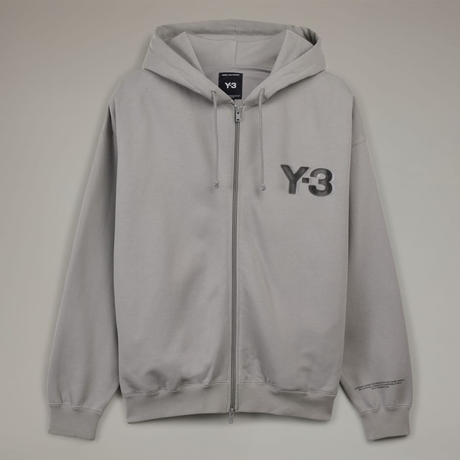 Y-3 Logo Zip Hoodie