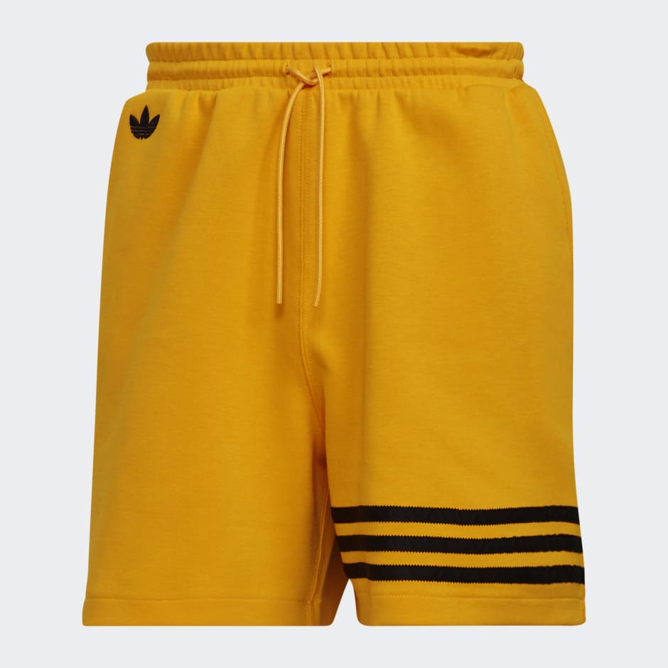 Mens yellow adidas outlet shorts