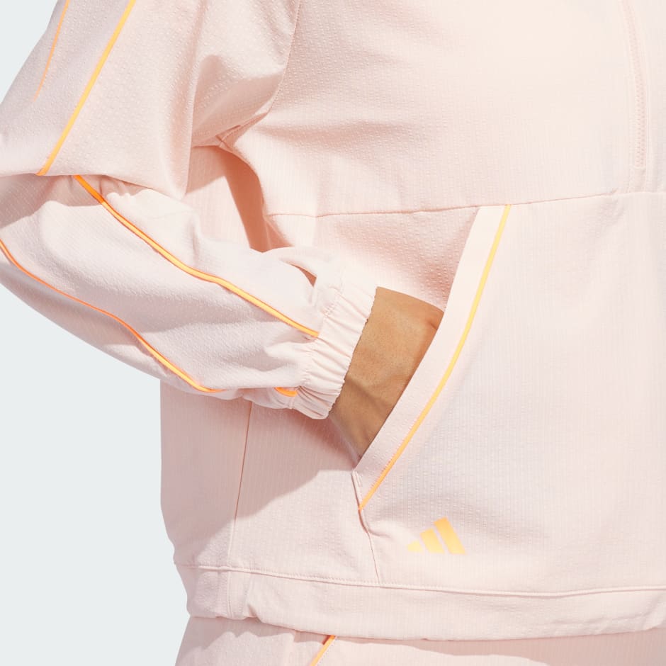 JAKNA ULTIMATE365 SEERSUCKER QUARTER-ZIP