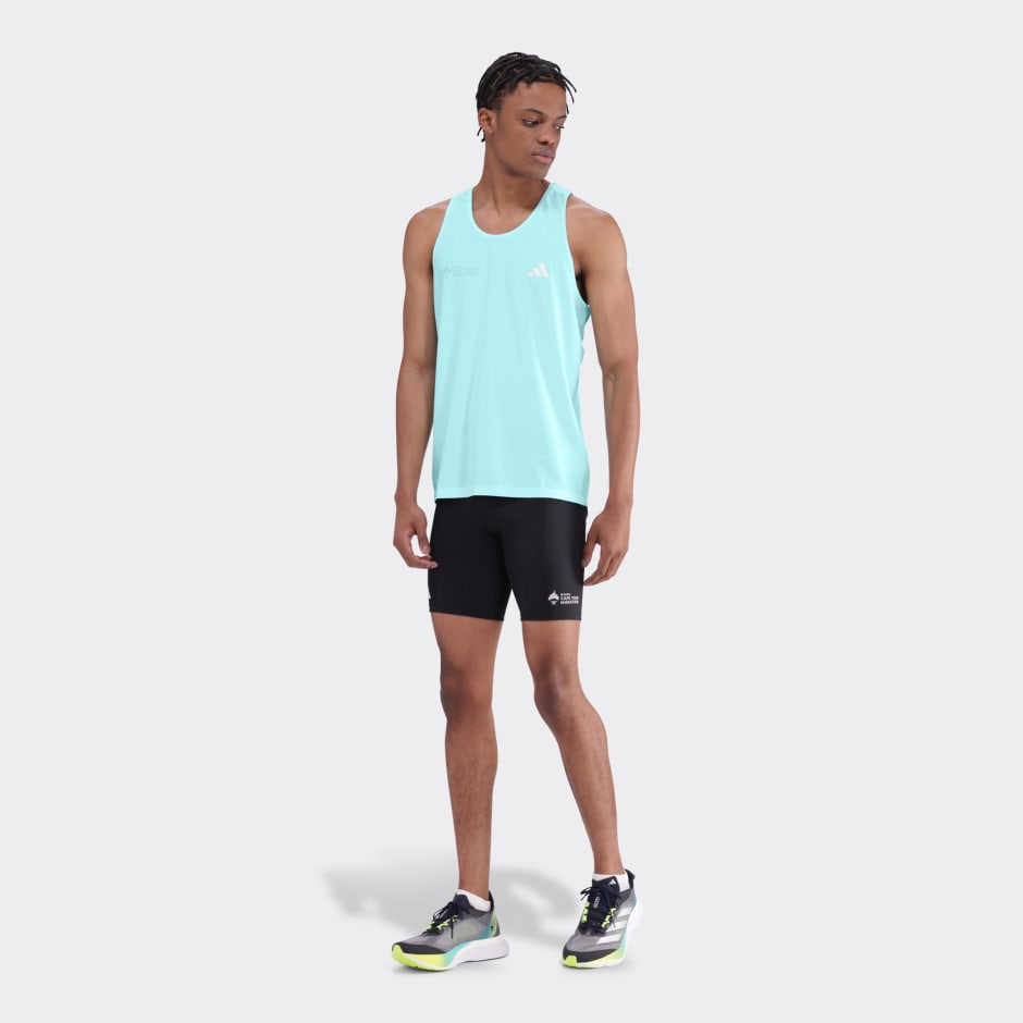 CAPE TOWN MARATHON ADIZERO E RUNNING SHORT TIGHTS