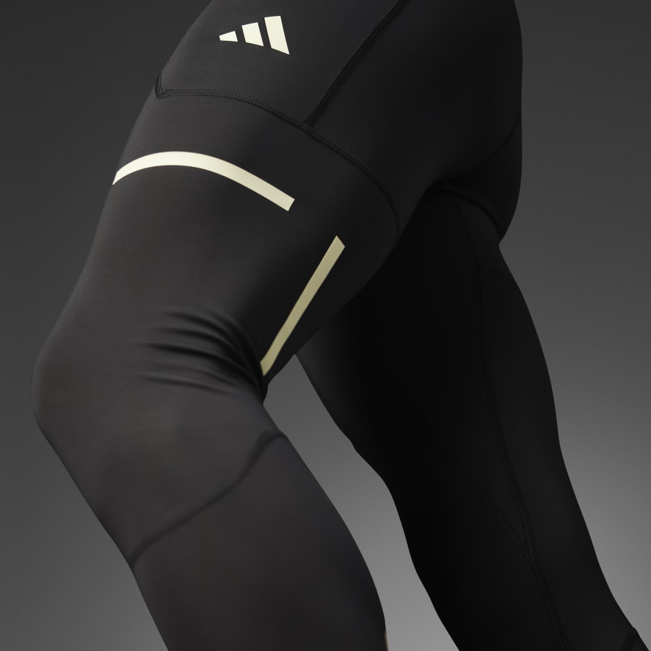 Clothing - X-City Reflect At Night Tights - Black | adidas South Africa