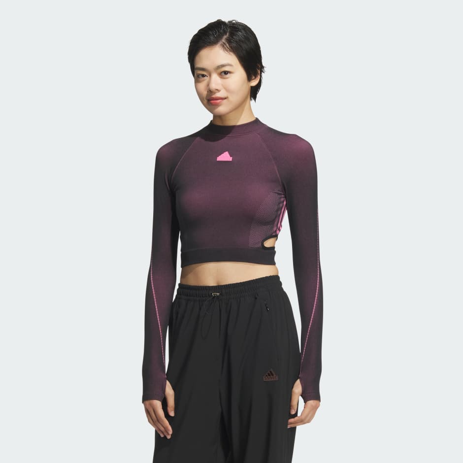 Adidas Dance Seamless Long Sleeve Top