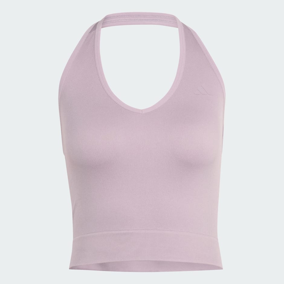 Tricou Workout Essentials Knit Halterneck