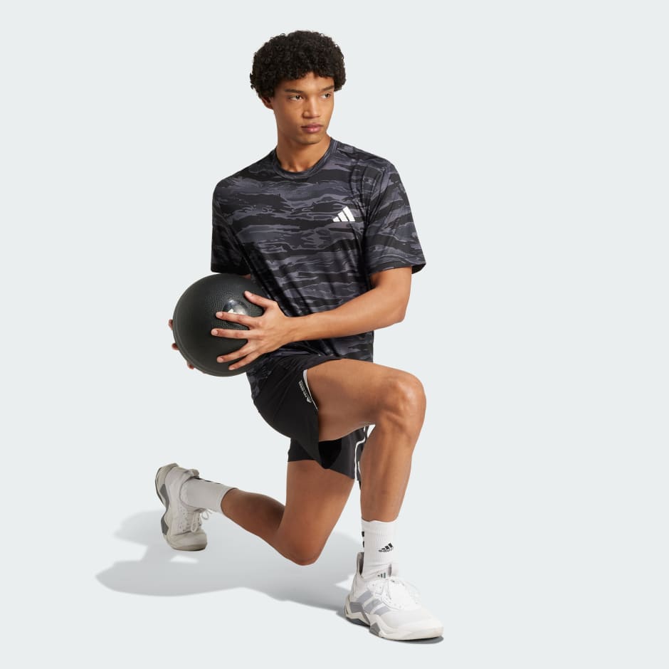 Train Essentials Camo AOP Tee