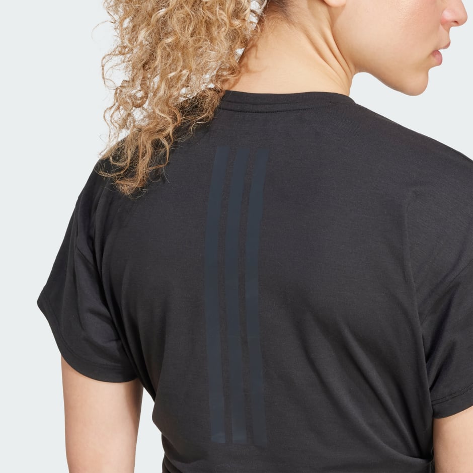 ★ adidas★ power tee JX1190 adidas Power Tee - Black | Free Shipping with adiClub