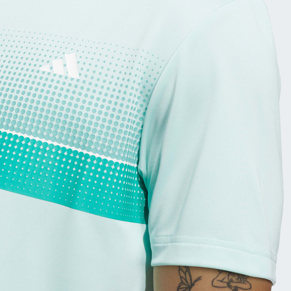 Performance Allover Print Polo Shirt