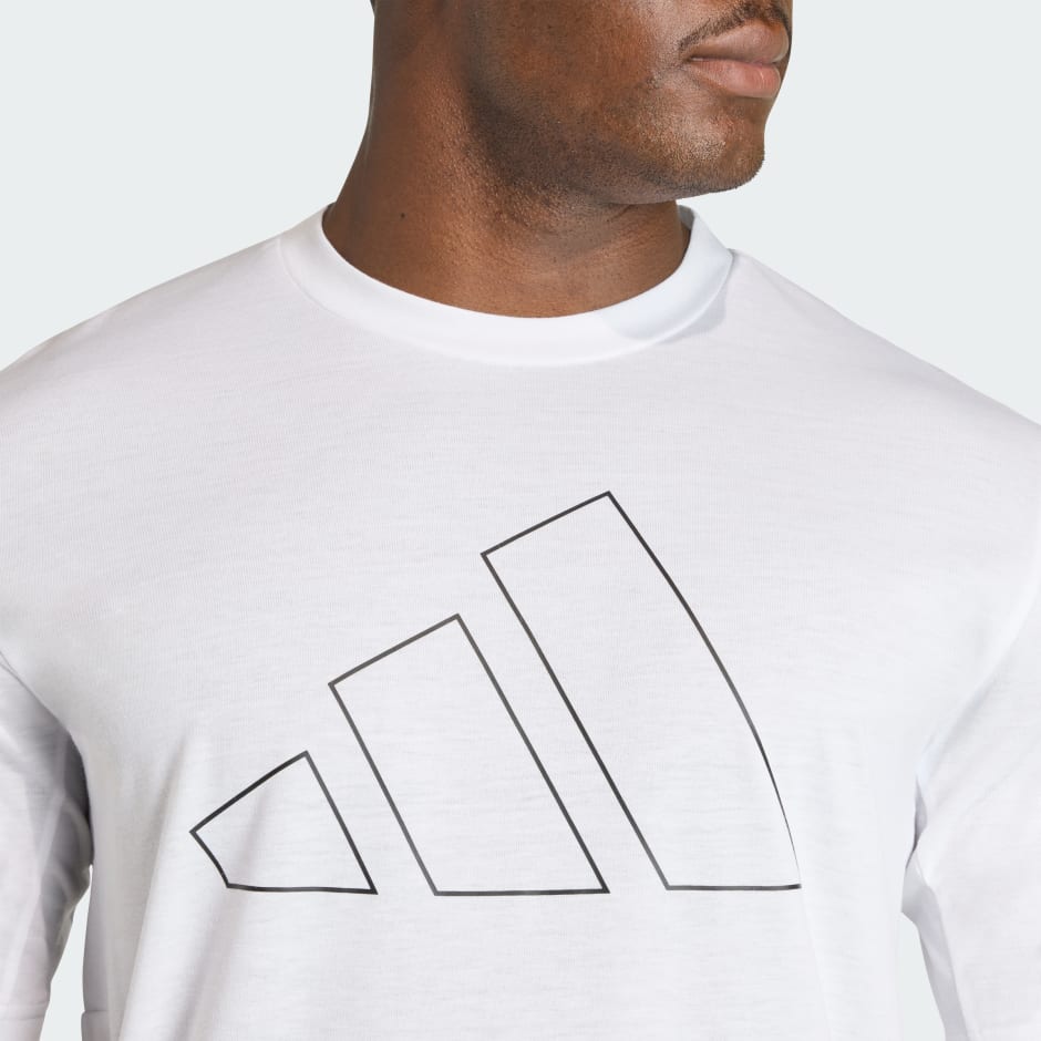 T-SHIRT WORKOUT ESSENTIALS FEELREADY LOGO