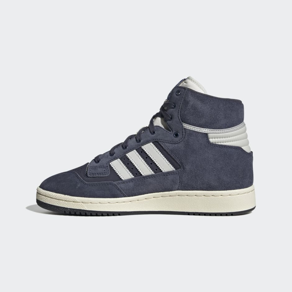 adidas Centennial 85 Hi Shoes - Blue | adidas QA