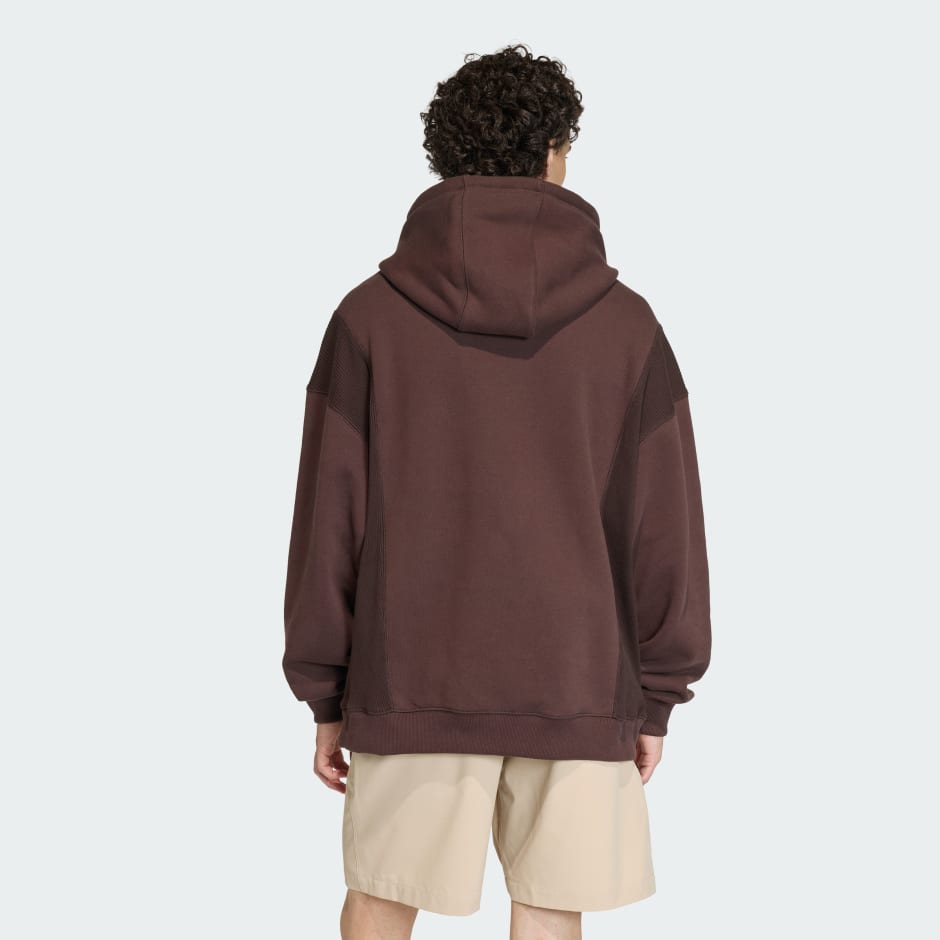 ADIDAS EQUIPMENT RIBBED HOODIE