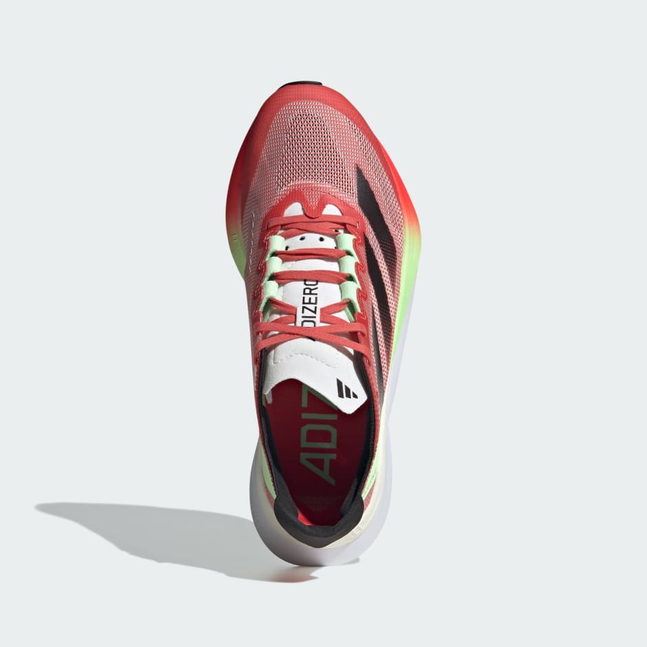 Adidas red deals running shoes