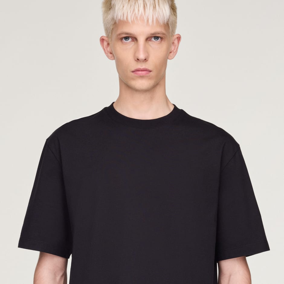 Clothing - Y-3 Short Sleeve Tee - Black | adidas Qatar