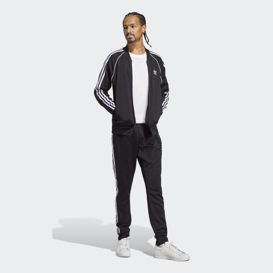 Men\'s Classics Bahrain Clothing - | Jacket Track Adicolor Black - SST adidas