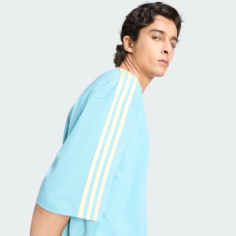 TRICOU ADICOLOR 3-STRIPES OVERSIZED