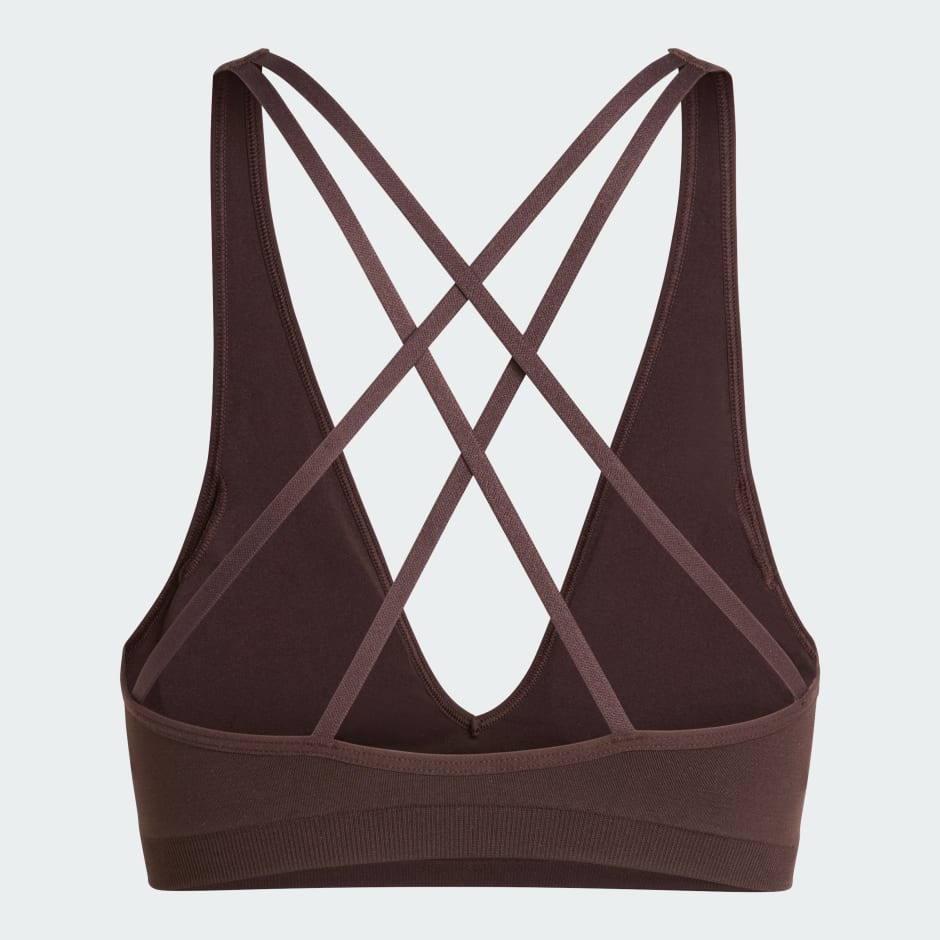 Pleteni grudnjak s laganom razinom potpore Workout Essentials