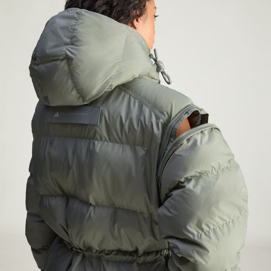 Geacă lungă de iarnă căptușită adidas by Stella McCartney