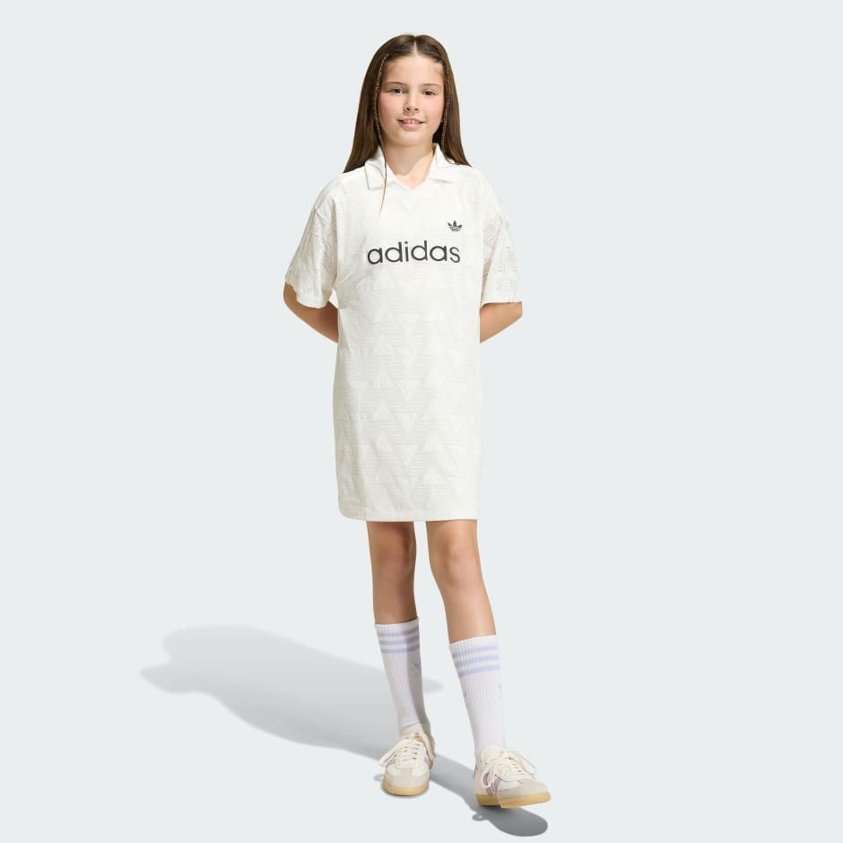 LOOSE BATWING LACE T-SHIRT DRESS