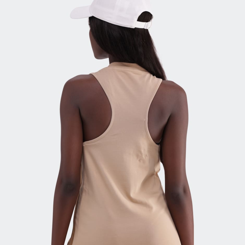 Essentials 3-Stripes Long Racerback Dress