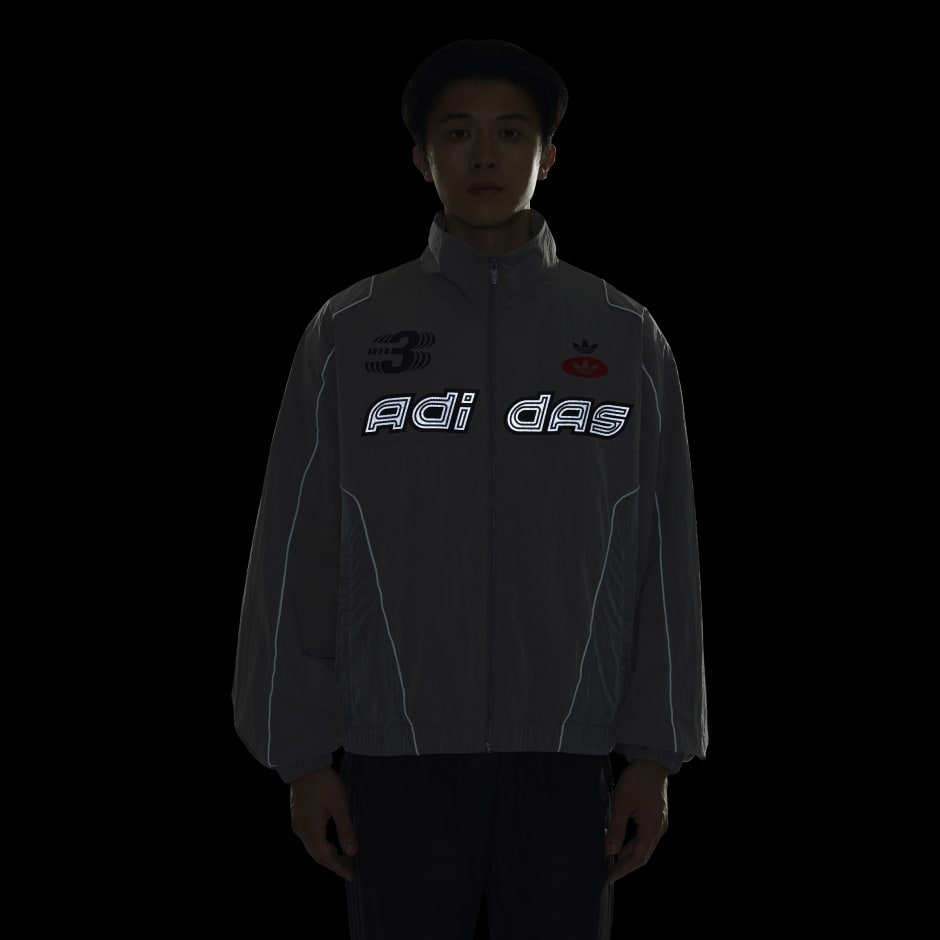 海外限定XL Adidas レーシングジャケット grey JM8034 Racing V-Day Woven Jacket - Grey | adidas Hong Kong