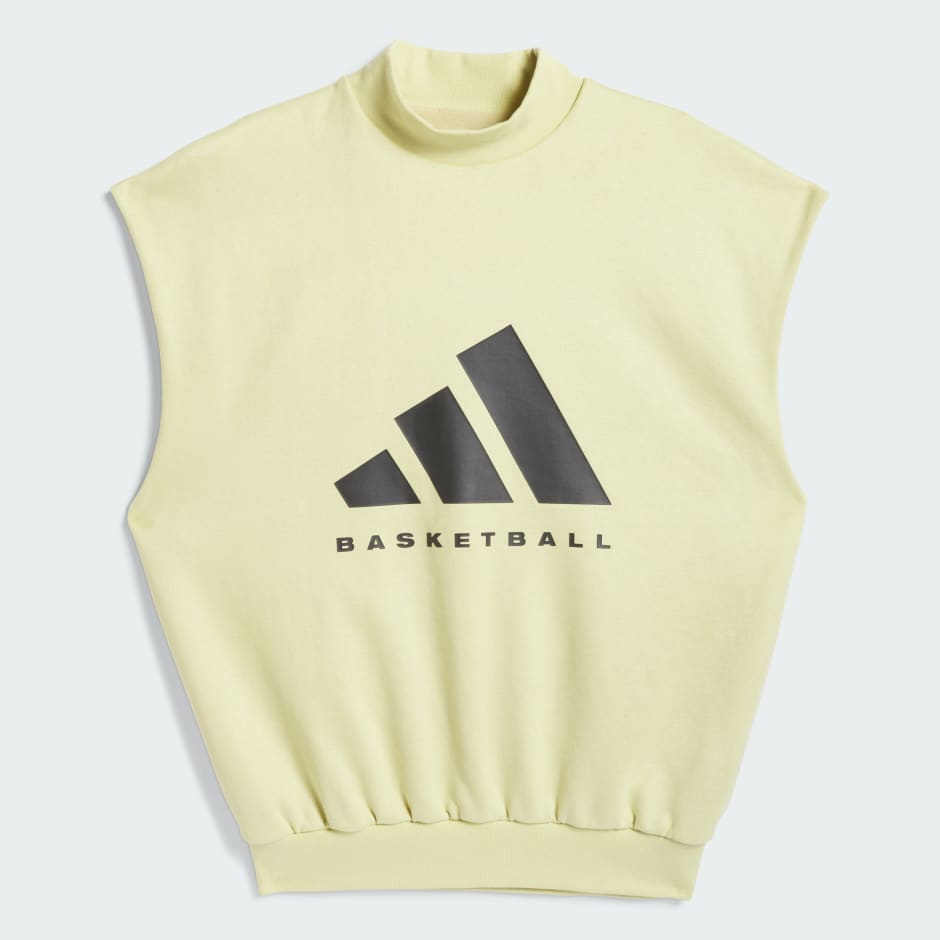 Basketball Sueded Sleeveless Sweatshirt