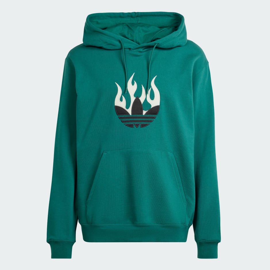 Flames Logo Hoodie