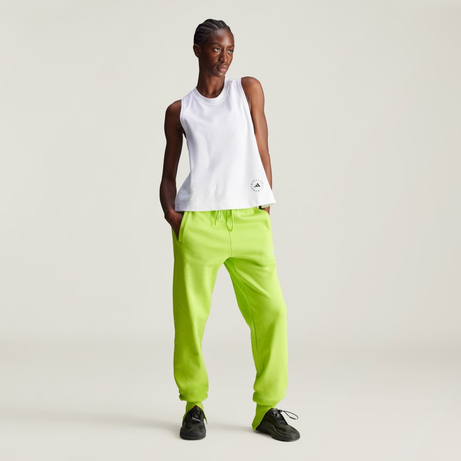 Pantaloni de trening cu manșete despicate adidas by Stella McCartney