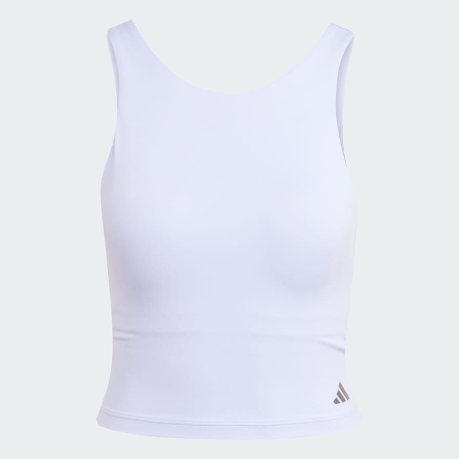 Yoga Crop Tank With Inner Shelf Bra