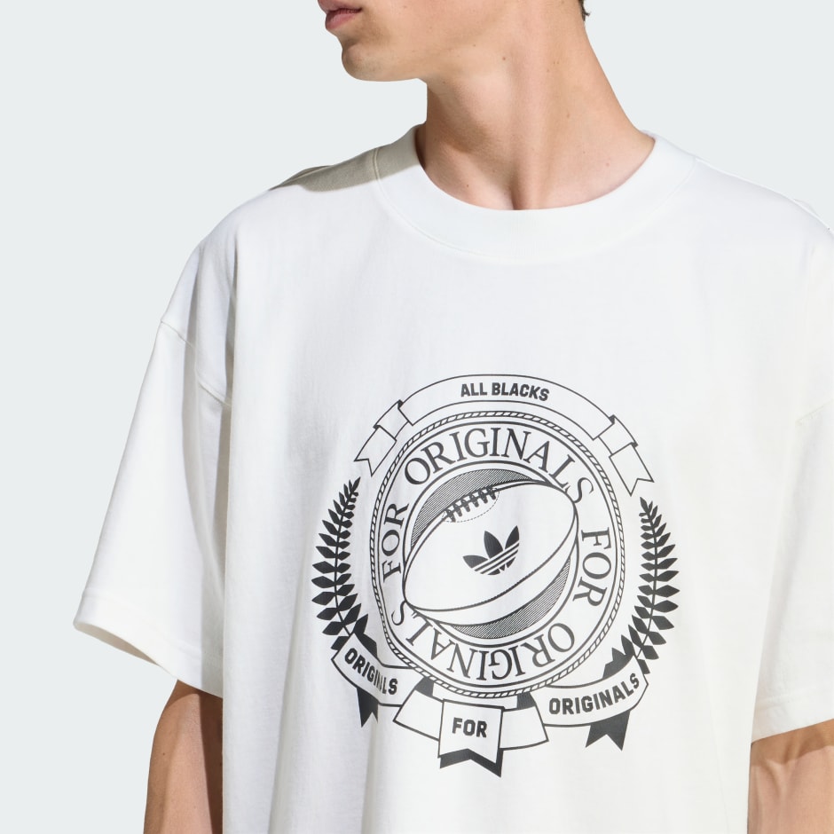 ADIDAS ORIGINALS & ALL BLACKS LOOSE GRAPHIC SS TEE