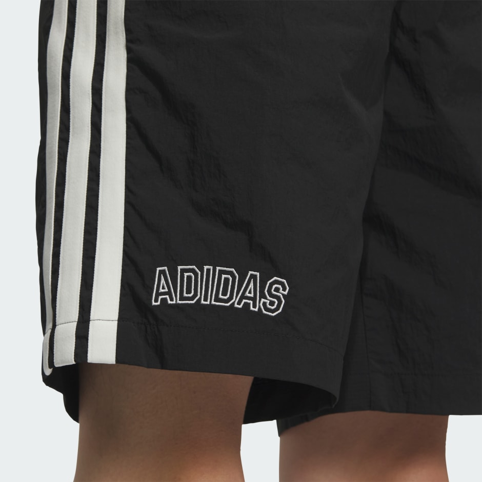 時尚運動梭織短褲