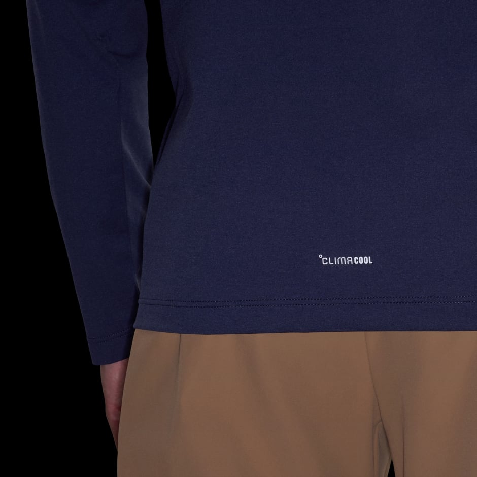 Tricou cu m&acirc;necă lungă Terrex Multi Climacool 1/2 Zip