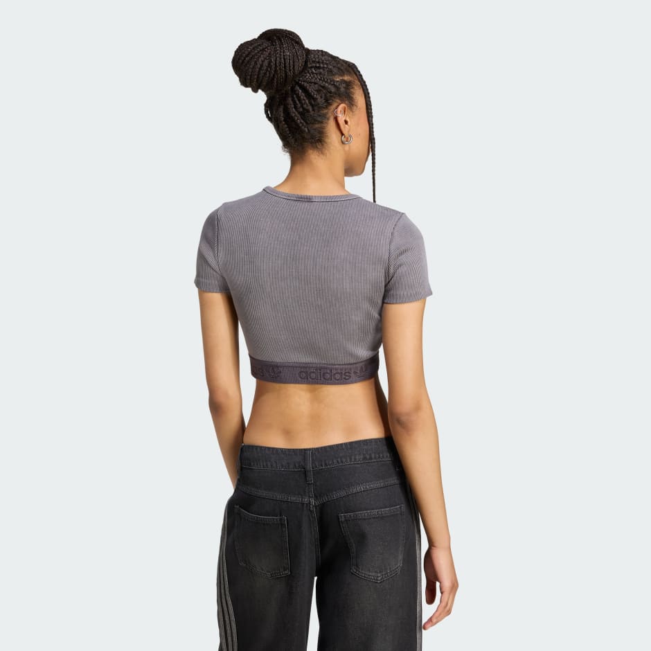 Essentials Rib Washed Tee