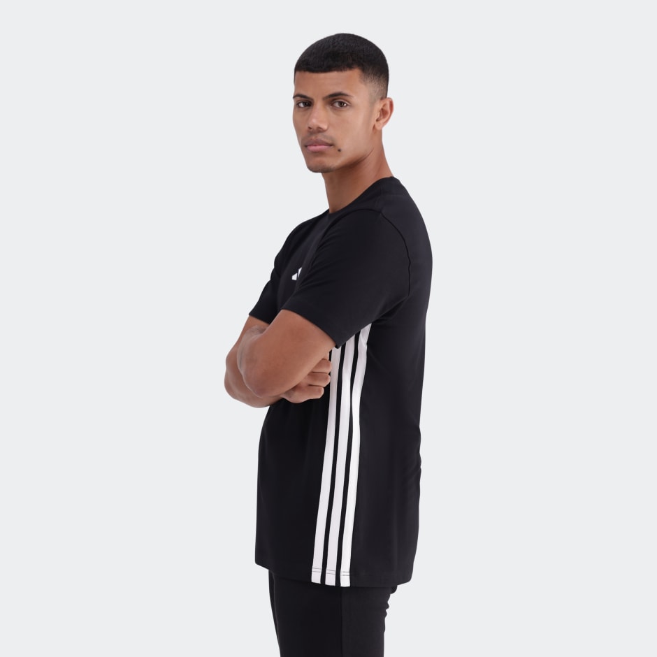 Essentials 3-Stripes Single Jersey T-Shirt