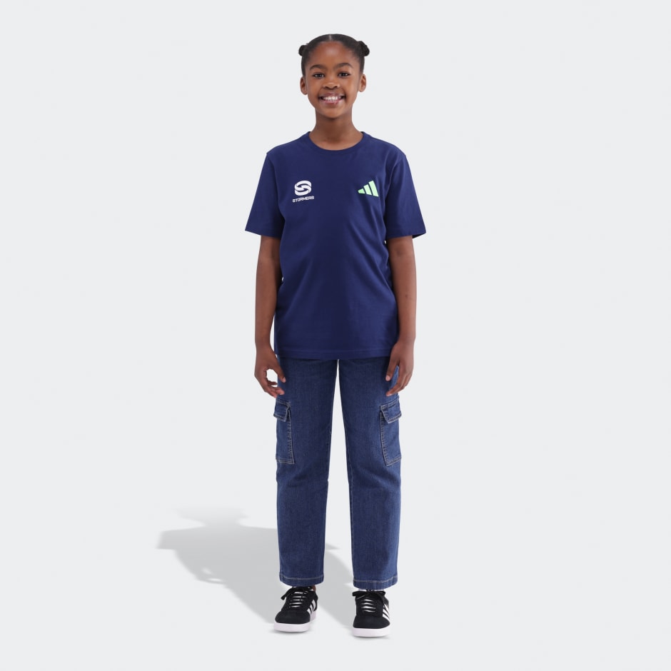 DHL Stormers Junior Graphic Tee Dark Blue