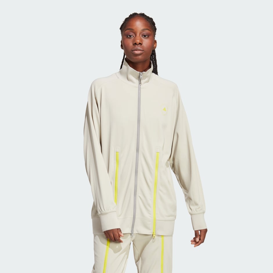 Karriere morfin angre Women's Clothing - adidas by Stella McCartney TrueCasuals Sportswear Track  Jacket - Beige | adidas Oman