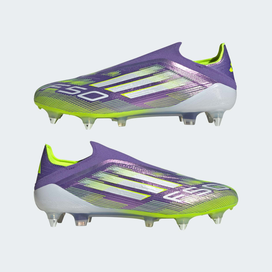 Ghete F50 Elite fără șireturi, pentru teren moale