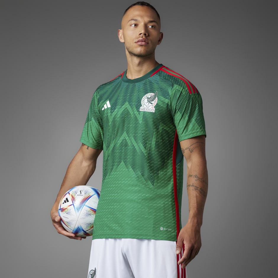 Mexico 22 Home Authentic Jersey