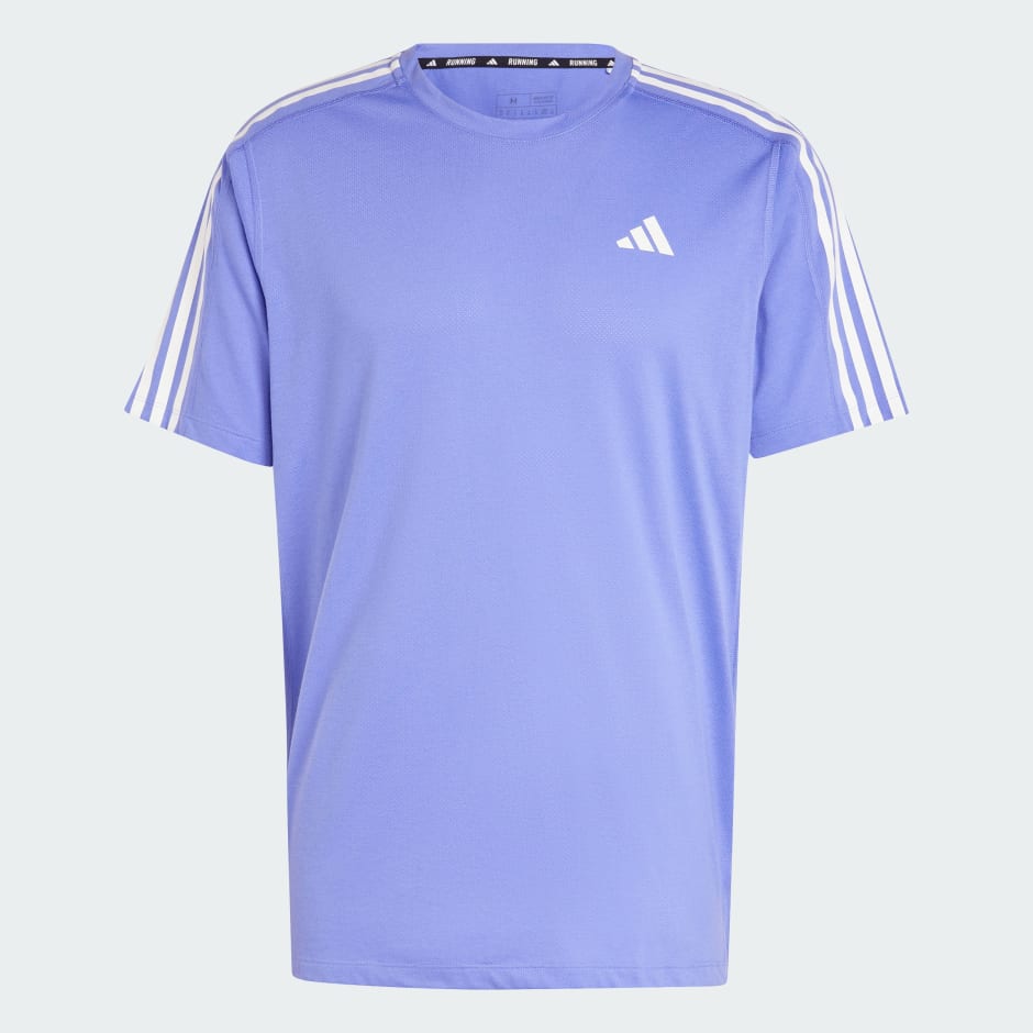 Own the Run 3-Stripes Tee