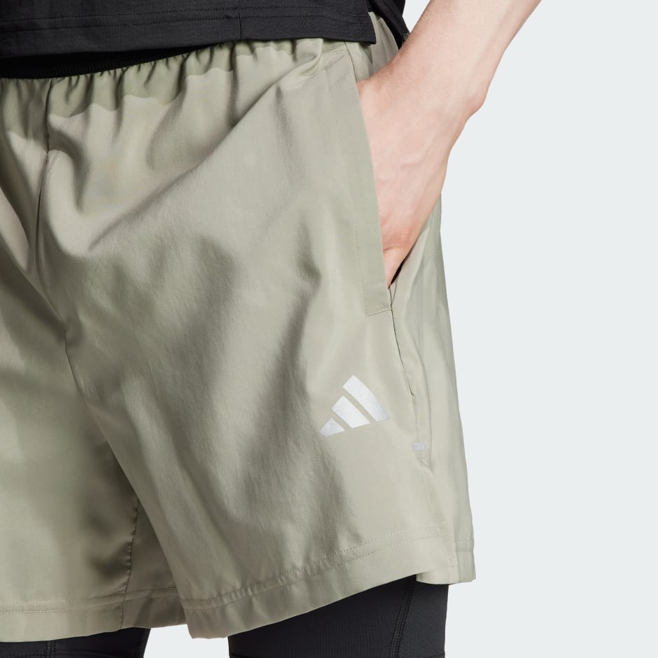 Shorts de Entrenamiento Gym 2 en 1