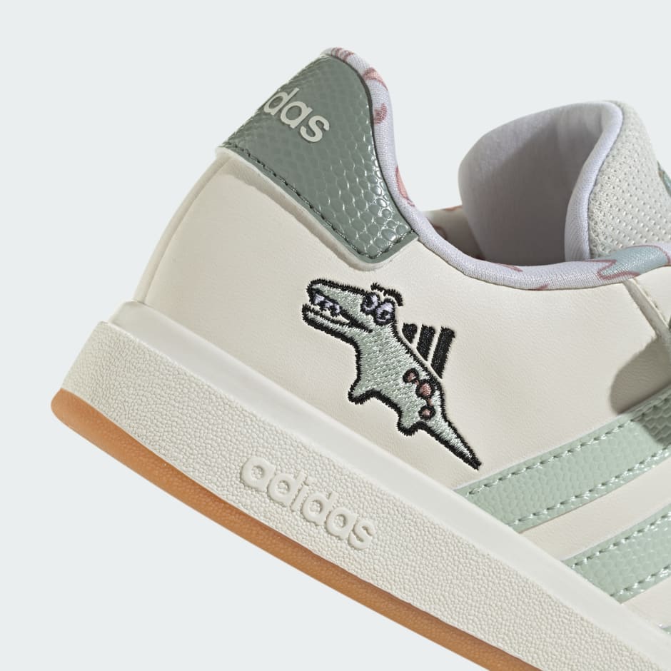 adidas Dino Grand Court 2.0 Shoes Kids - White | adidas KE