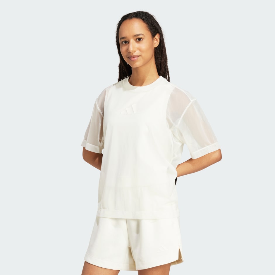 Soft Lux Mesh Tee
