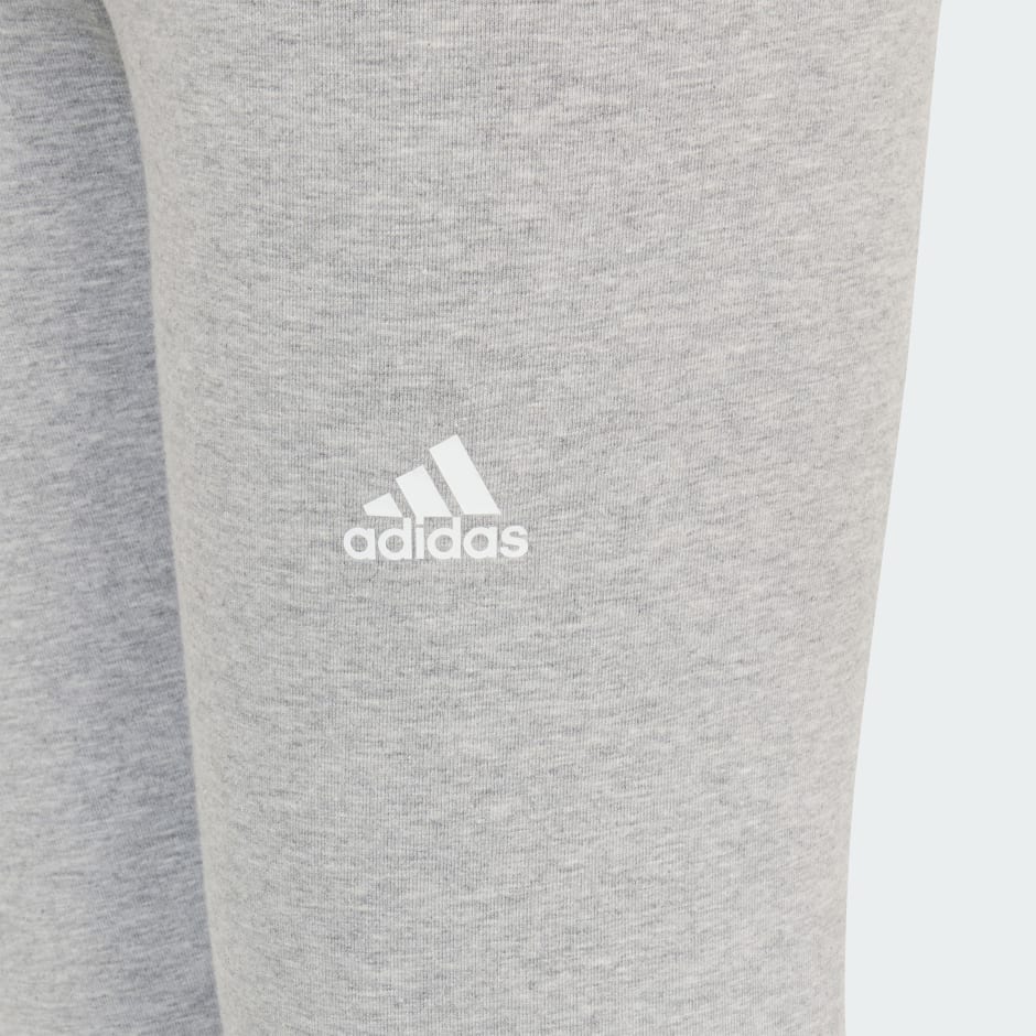 بنطال ضيّق Essentials Linear Logo Cotton