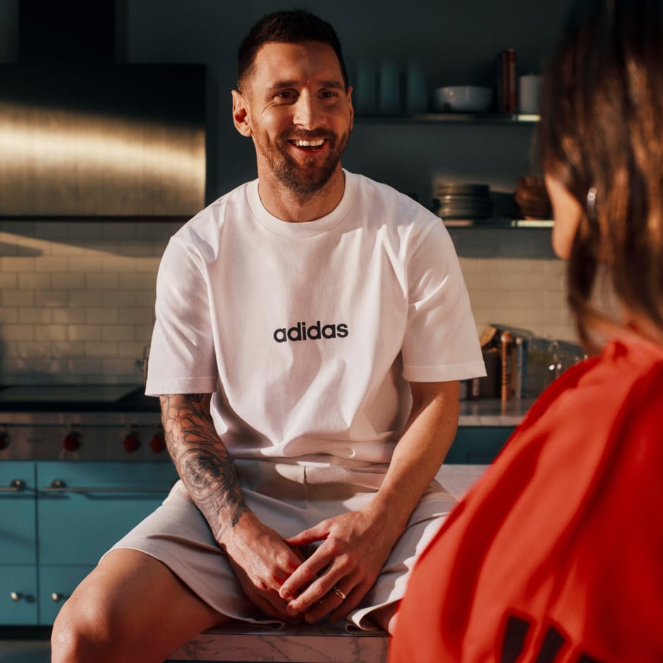 Tricou Essentials din tricot, cu linii simple