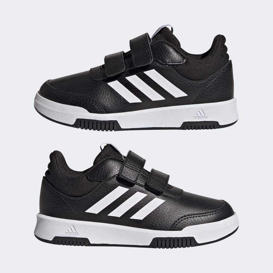 Shoes - Tensaur Hook and Loop Shoes - Black | adidas South Africa