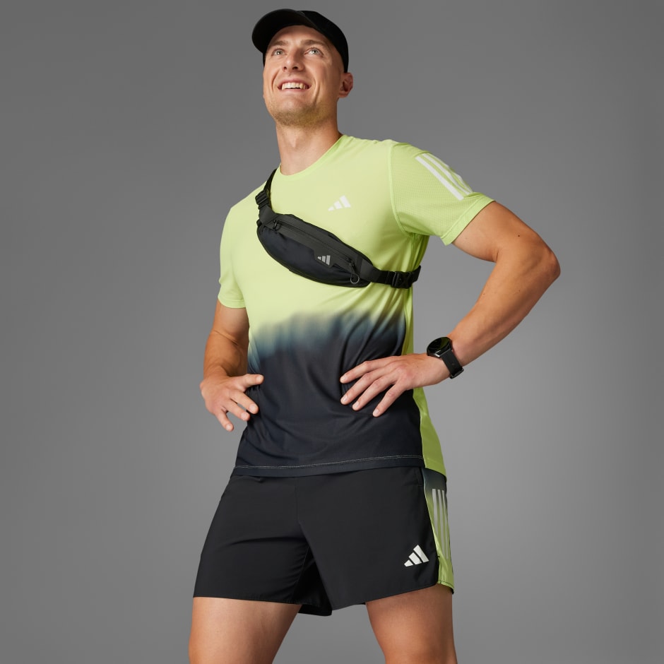 Own the Run CLIMACOOL 色塊設計短褲