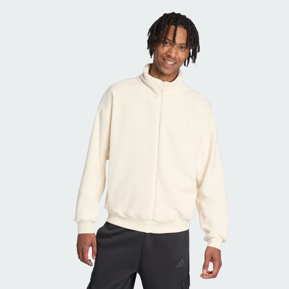 ז'קט ריצה Future Icons Small Logo Low Pile Fleece