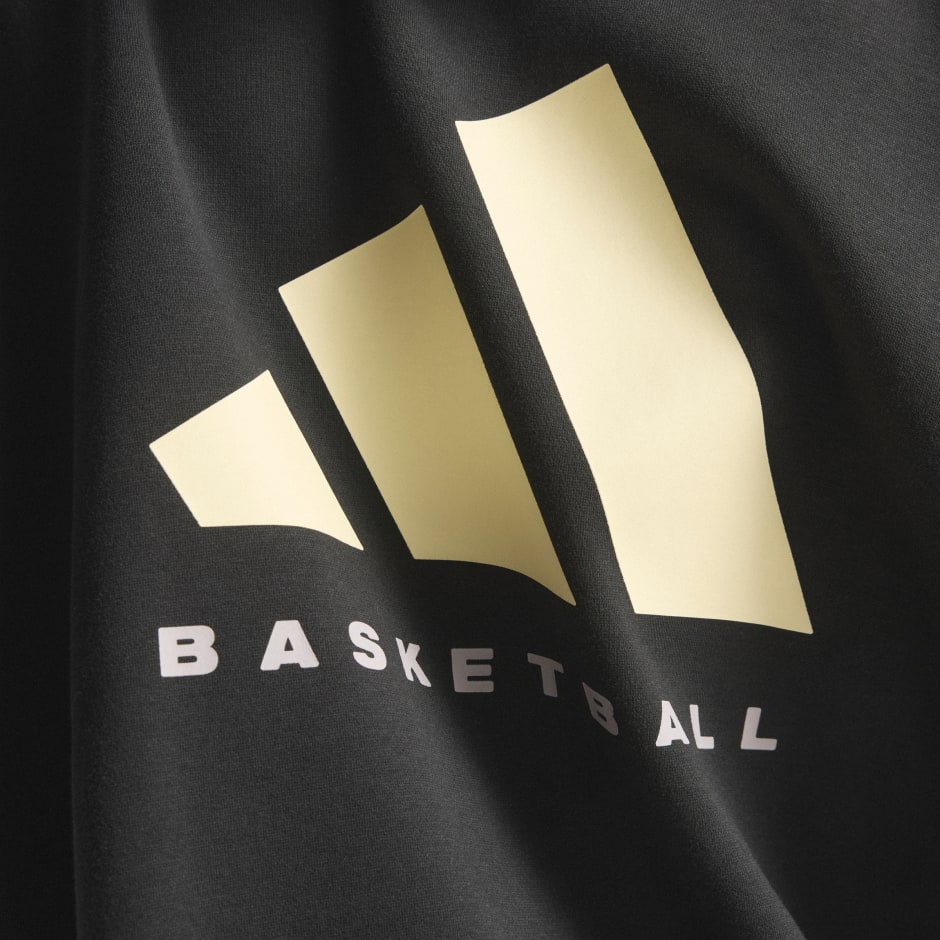 adidas adidas Basketball Fleece Hoodie (Gender Neutral) Black