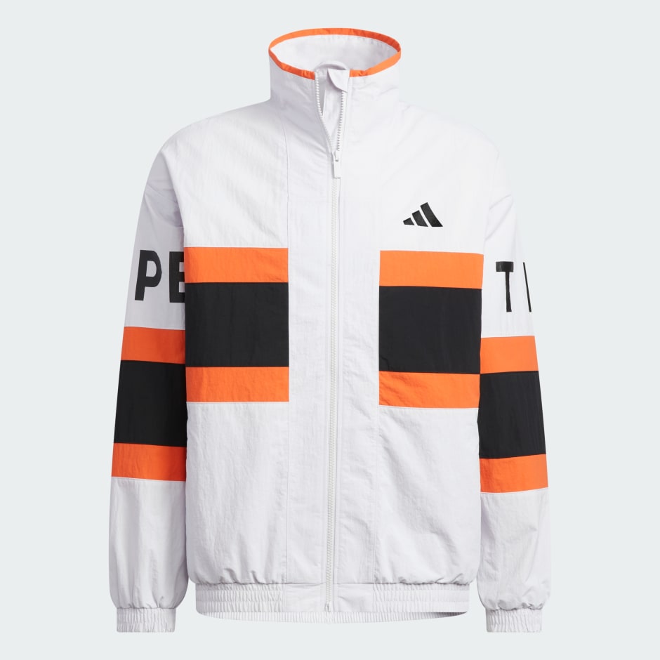 Wording Pack Loose Fit Mesh-Lined Woven Jacket